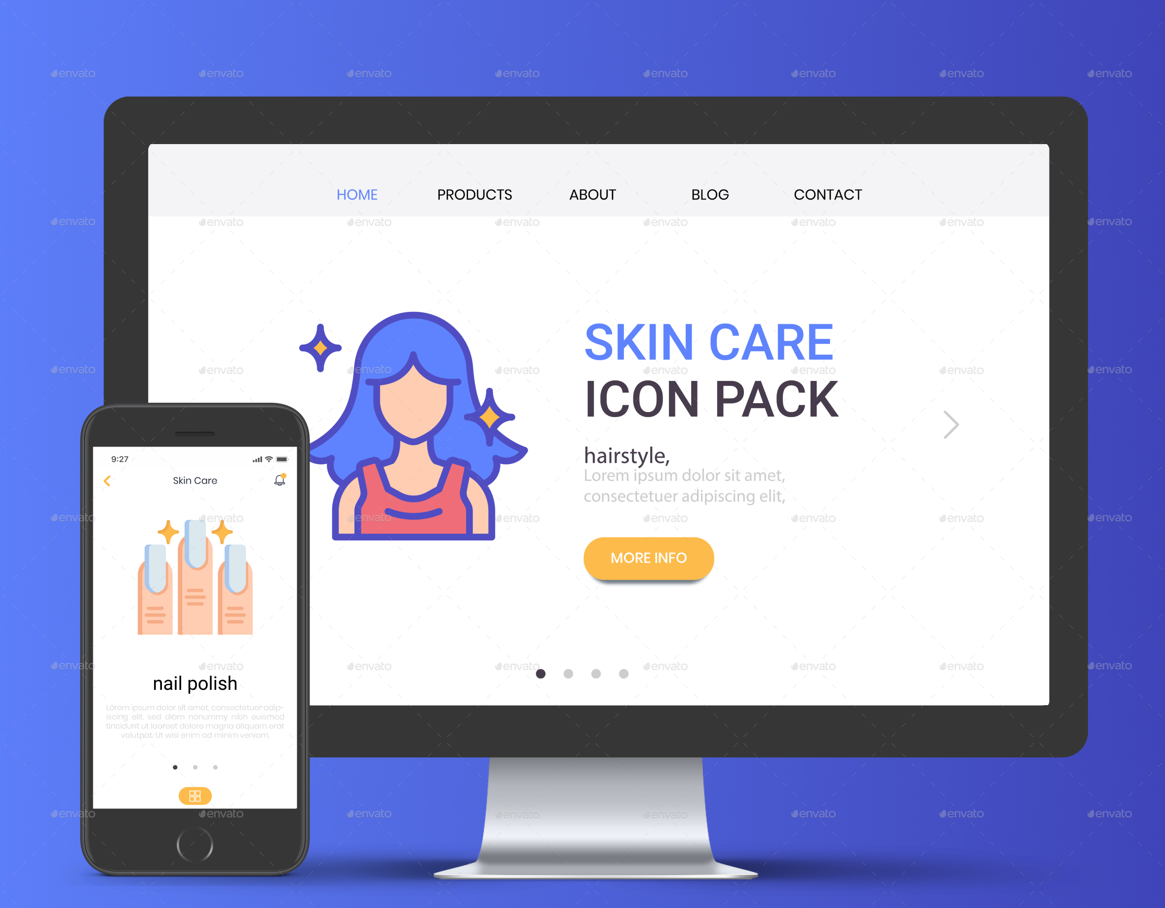 Skin Care Icon Pack by Yaprativa GraphicRiver
